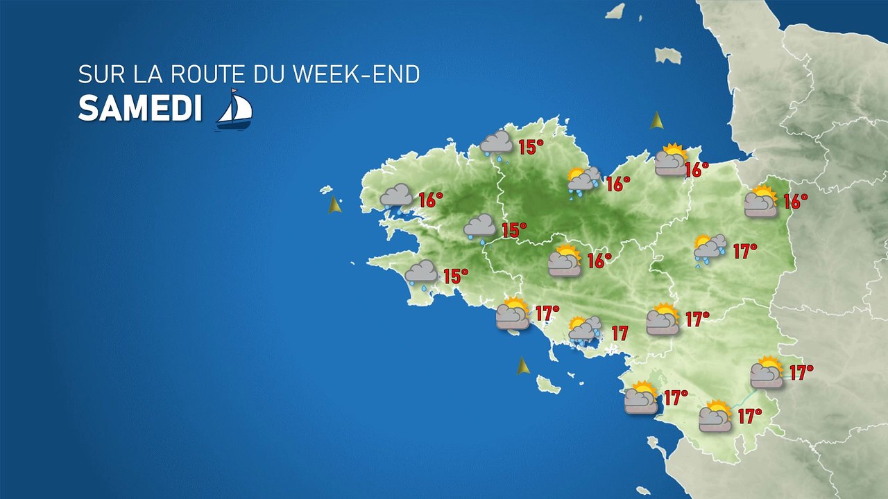 SUR LA ROUTE DU WEEK-END : tendance météo du 30 octobre au 1er novembre