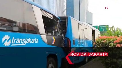 Wagub DKI Minta PT Transjakarta Evaluasi Kecelakaan Dua Bus