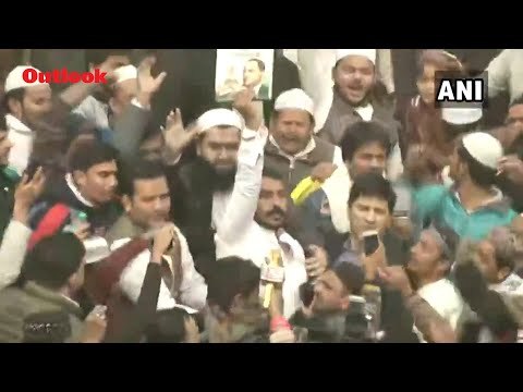 Massive Protest Against Citizenship Act At Delhi's Jama Masjid