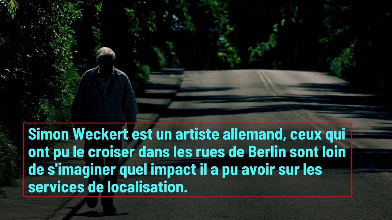 Simon Weckert, l'homme qui se joue de Google Maps