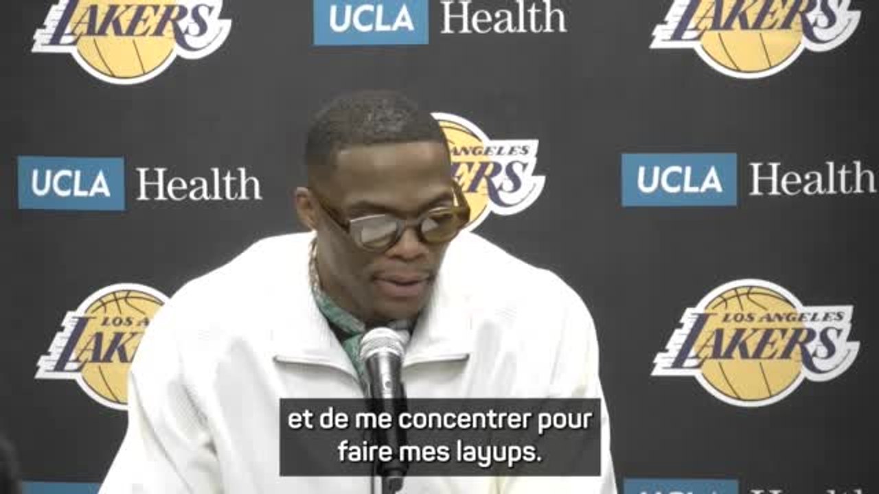 Lakers - Westbrook : "J'ai juste ralenti un peu"