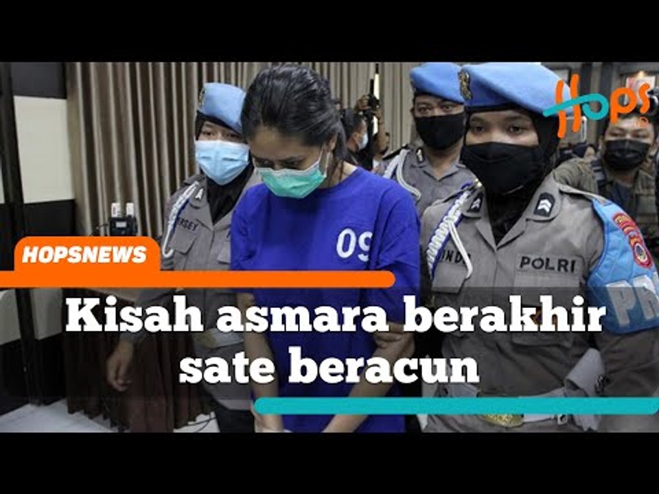 Wanita cantik pengirim sate beracun akhirnya ditangkap, ternyata modusnya ...
