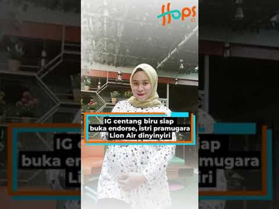 IG centang biru siap buka endorse, istri pramugara Lion Air dinyinyiri: Terkenal karena aib