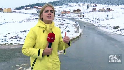 Yayla halkı yıkım ekibine engel olmak istedi