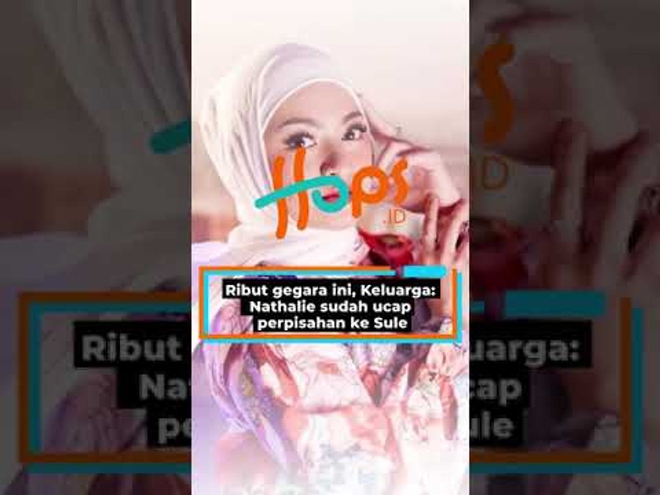 Nathalie sudah ucap perpisahan ke Sule