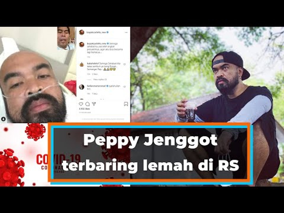 Peppy Jenggot banjir doa usai terbaring lemah di RS, istri: Kamu pasti kuat