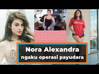 Nora Alexandra istri Jrx ngaku operasi payudara: Biar aku makin…