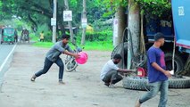 Tyre Blast Prank with Popping Balloons | Crazy REACTION with Popping Balloon Prank