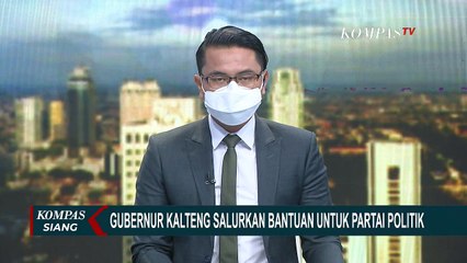 Gubernur Kalimantan Tengah Serahkan Bantuan Keuangan Kepada Parpol, Cek Selengkapnya!