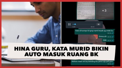 Hina Guru Gegara Urusan Upload Tugas, Kata-Kata Murid Ini Bikin Auto Masuk Ruang BK