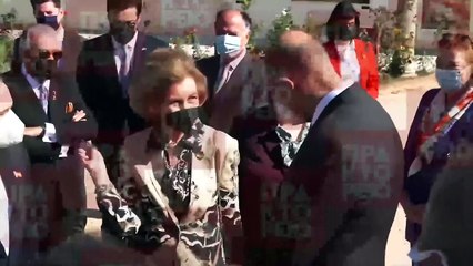 La Reina Sofía se queda en Atenas visitando museos tras la boda de su sobrino