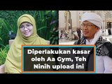 Diperlakukan kasar oleh Aa Gym, Teh Ninih upload ini di Instagram