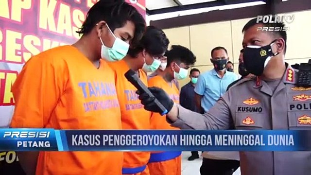 Polisi Amankan Tiga Pelaku Pengeroyokan di GOR Delta Sidoarjo, Tiga Masih DPO