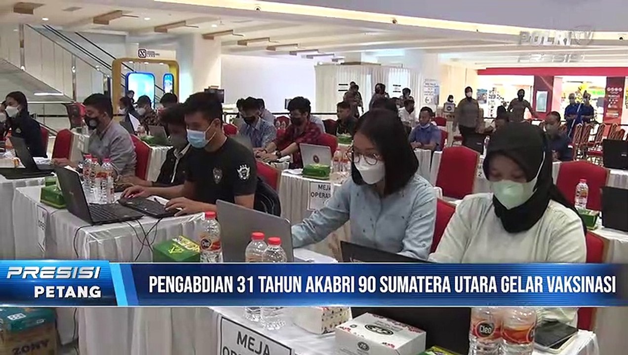 Kapolda Sumut Tinjau Vaksinasi dengan Target Sasaran 2.500 Warga