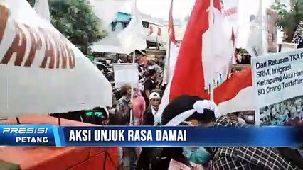 Berjalan Damai, Ormas FPRK Berunjuk Rasa di Mapolres Ketapang