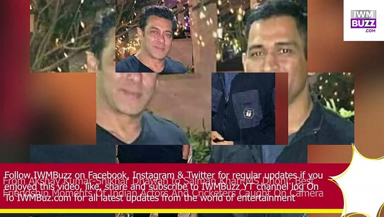 Best Friendship Moments Of Indian Actors And Cricketers Caught On Camera