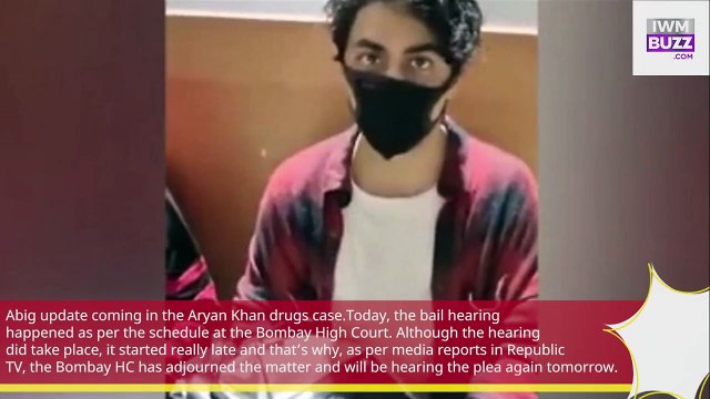 Bombay High Court adjourns Aryan Khan’s bail hearing for the day, to resume tomorrow second half