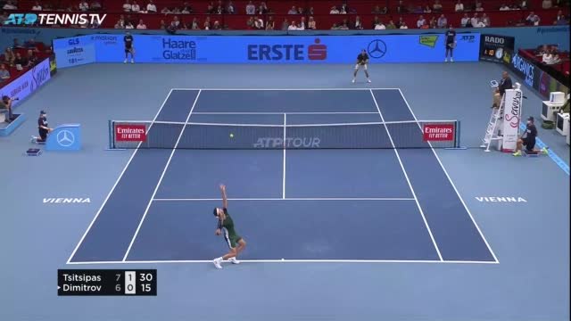 Vienne - Tsitsipas écarte Dimitrov