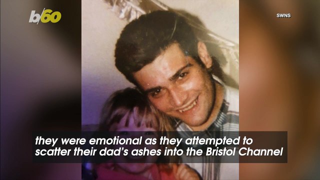 Daughters Left Hysterically Laughing When a Gust of Wind Blew Their Dad’s Ashes Back in Their Faces