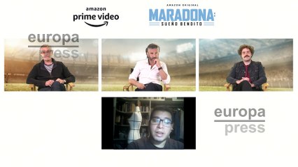 Actores de la serie de Amazon hablan sobre la figura de Maradona