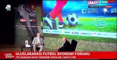 TFF Başkanı Nihat Özdemir, Trabzonspor, Beşiktaş ve Fenerbahçe'nin maçlarında yüzde 50 seyirci kapasitesi kuralının ihlal edildiğini açıkladı