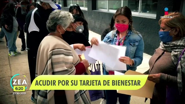 Inicia la entrega de tarjetas de Pensión para adultos mayores en CDMX