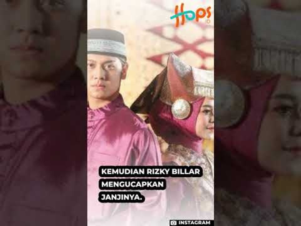 Nominal dan makna mahar pernikahan Rizky Billar dan Lesti Kejora disorot