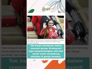 Beragama Islam, Krisdayanti ungkap alasan bantu renovasi gereja di Malang
