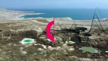 Sinkholes emerge with the 'unstoppable' receding of the Dead Sea