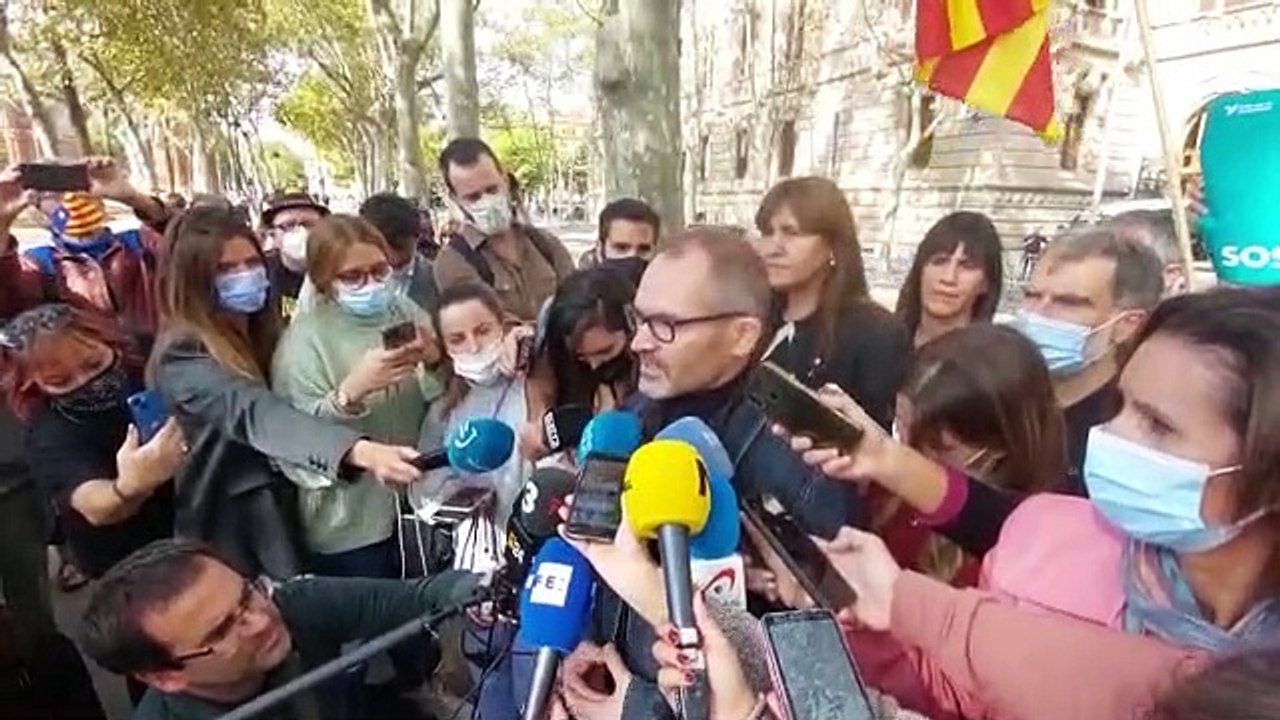 Declaracions de Josep Costa després d'haver sortit en llibertat