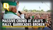 Bihar Bypoll | Thousands Gather as Lalu Prasad Yadav Addresses Rally After 6-Year Hiatus