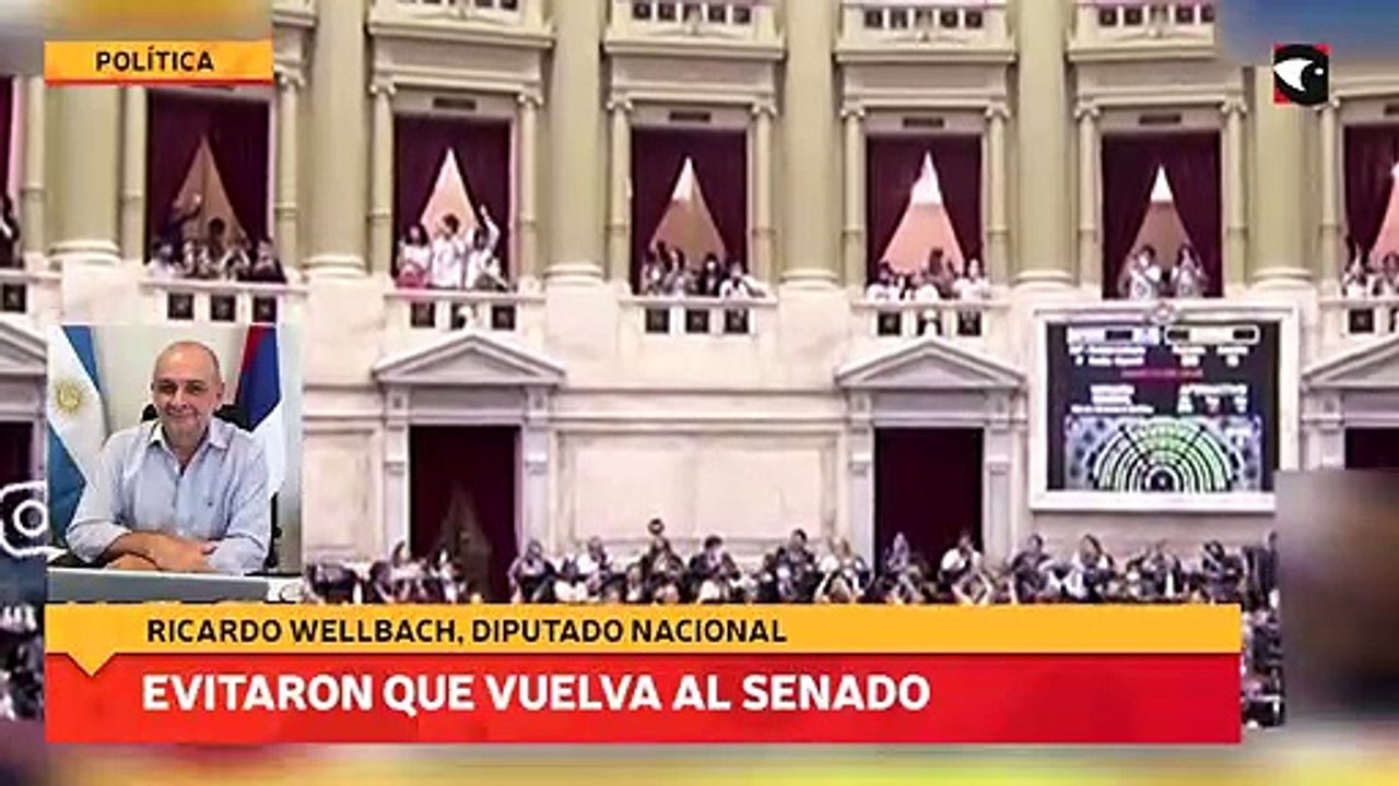 Evitaron que vuelva al senado