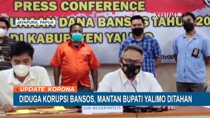 Download Video: Salah Gunakan Bansos, Mantan Bupati Yalimo Resmi Jadi Tersangka!