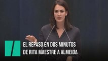 El repaso de 2 minutos de Rita Maestre a Almeida por cómo está Madrid