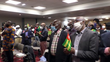 Rencontre Patriotique et Citoyenne de la Dynamique Monseigneur Kpodro à Paris 16 10 2021