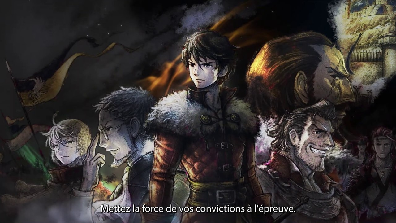 Triangle Strategy - Bande-annonce TGS 2021 (sous-titres français)