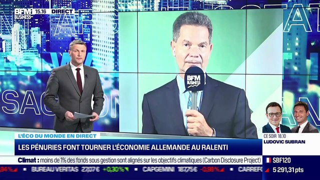 Patrice Gautry (Montségur Finance) : les pénuries font tourner l'économie allemande au ralenti - 27/10