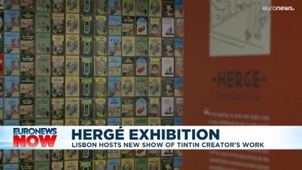 Portugal hosts its first exhibition dedicated to Tintin's creator
