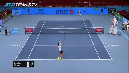 Vienne - Sinner réussit son entrée