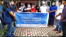 Yayasan Dana Kemanusiaan Kompas Salurkan Bantuan untuk Warga Terdampak Pandemi Covid-19