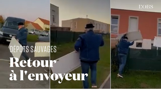 Un maire ramène à son propriétaire des déchets déposés illégalement