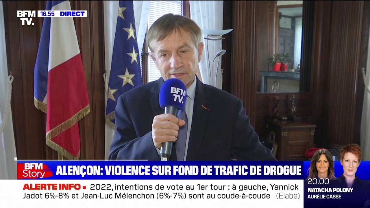 Violences à Alençon: pour le maire Joaquim Pueyo, "certaines personnes ne veulent pas que l'État de droit s'applique dans certains quartiers"