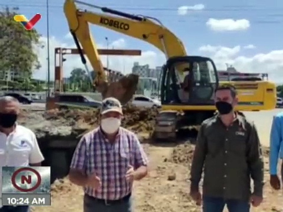 Lara | Gobierno Bolivariano rehabilita colector de agua que beneficiará a 350 mil habitantes