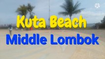 Kuta Beach Middle Lombok