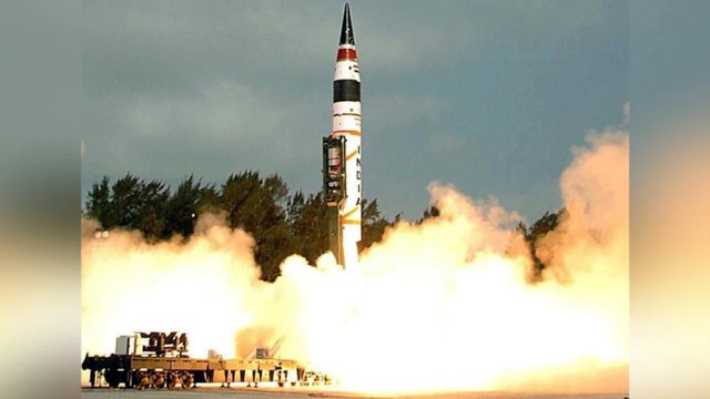 India successfully tested 5000 km range Agni V missile