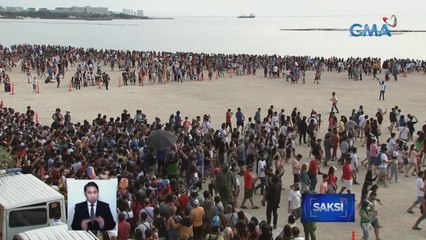 Area director , sinibak sa pwesto ni Sec. Cimatu kasunod ng pagdagsa ng tao sa Dolomite Beach | Saksi