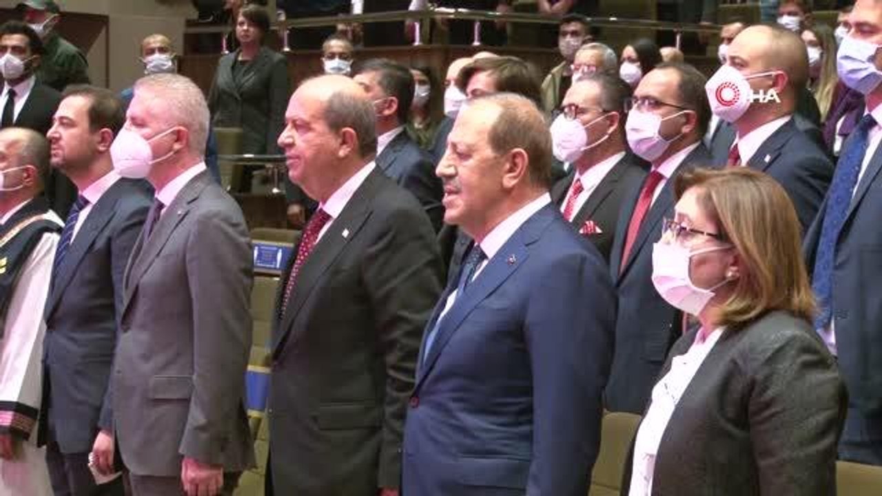 Son dakika haber... KKTC Cumhurbaşkanı HKU Akademik yıl açılışına katıldı