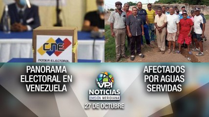 Noticias VPItv Emisión Meridiana - Miércoles 27 de Octubre