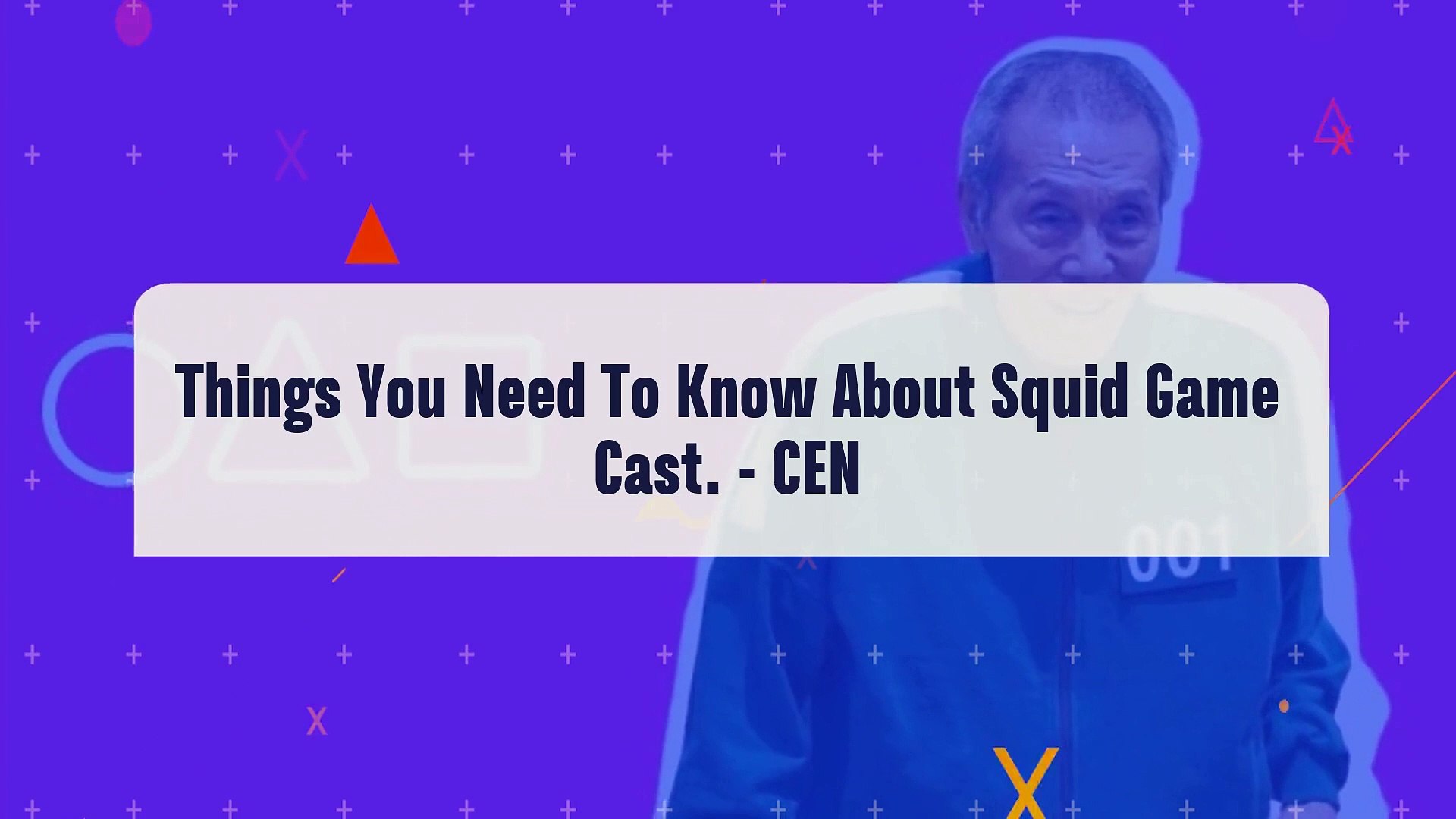 Facts About Squid Game Cast.