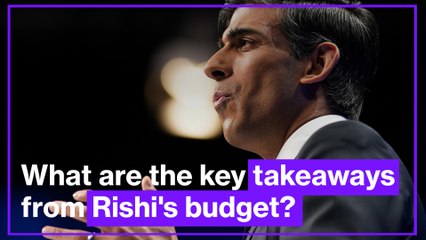 What are the key takeaways from Rishi's budget?